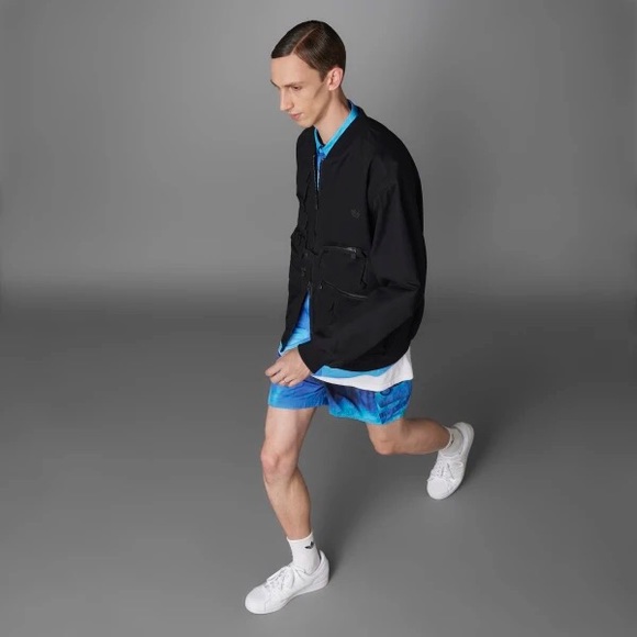 NWT ADIDAS ORIGINALS BLUE VERSION BOMBER JACKET HD4800 - Picture 8 of 16